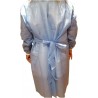 Bata quirurgica impermeable con puños de polipropileno