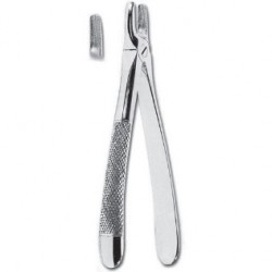 Fórceps de extracción fig 1 para incisivos y caninos superiores