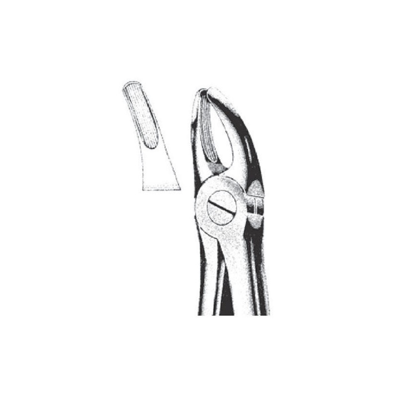 Forceps de extraccion fig 7 para premolares superiores