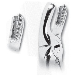 Fórceps de extracción fig 18 para molares superiores izquierdos