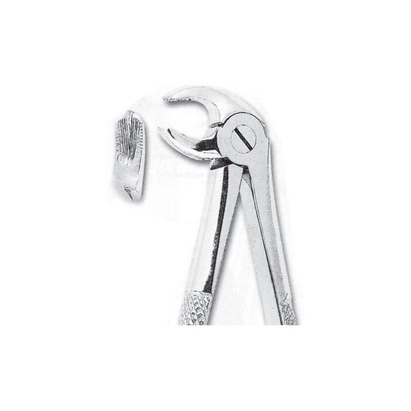 Fórceps de extracción fig 22 para molares inferiores