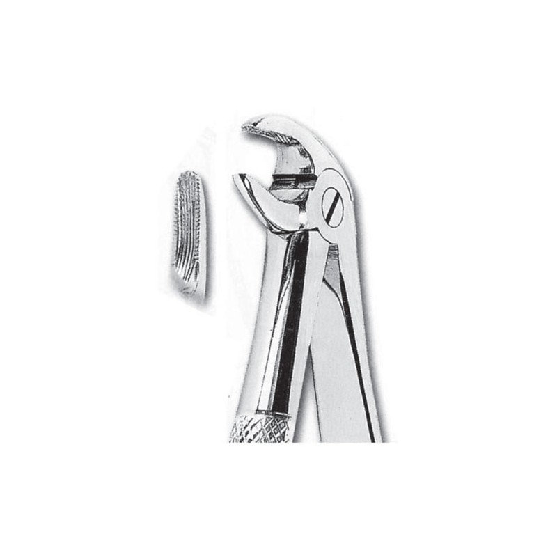 Fórceps de extracción fig 33 para raices inferiores