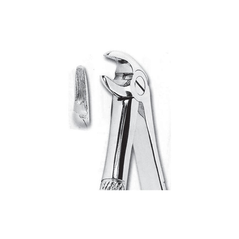 Fórceps de extracción fig 33A para raíces inferiores