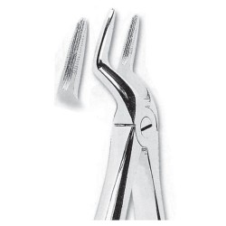 Fórceps de extracción fig 51A para raíces superiores