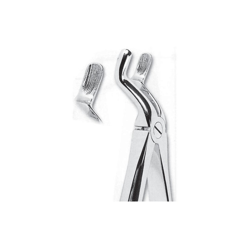 Fórceps de extracción fig 67 para terceros molares superiores