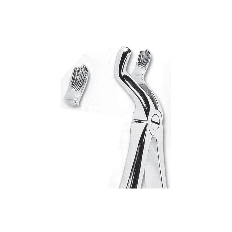 Fórceps de extracción fig 67L terceros molares superiores izquierdos