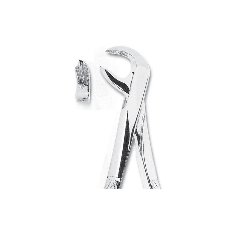 Fórceps de extracción fig 73 terceros molares superiores derechos