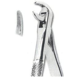 Forceps de extraccion fig 74N para raices inferiores