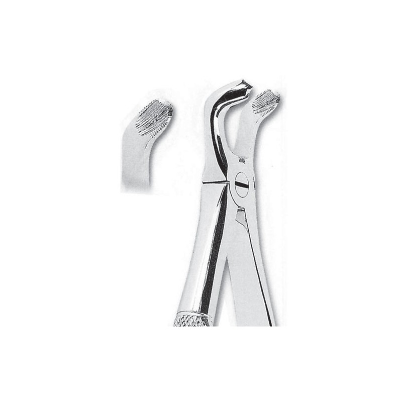 Fórceps de extracción fig 79 para terceros molaras inferiores