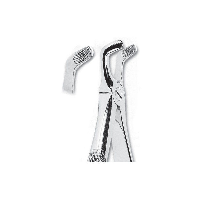 Fórceps de extracción fig 79A para terceros molares inferiores