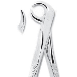 Forceps de extraccion fig 86C para molares inferiores