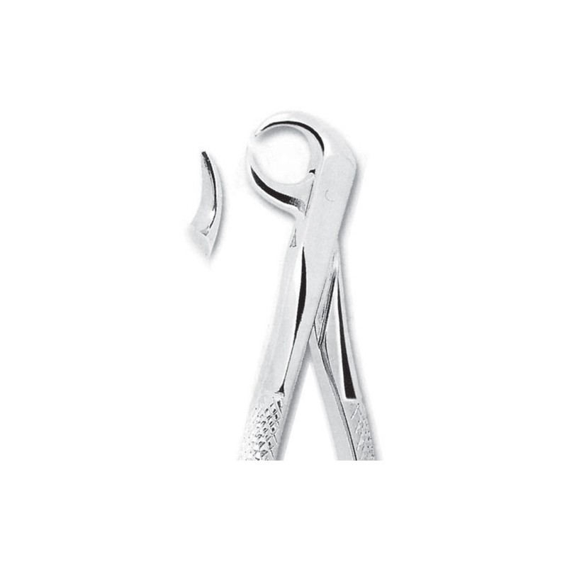 Forceps de extraccion fig 86C para molares inferiores