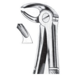 Forceps extracción fig 24  para raíces inferiores