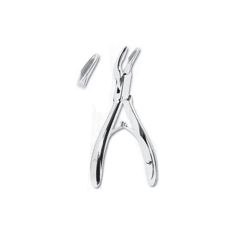 Pinza gubia Blumenthal angulada 30º