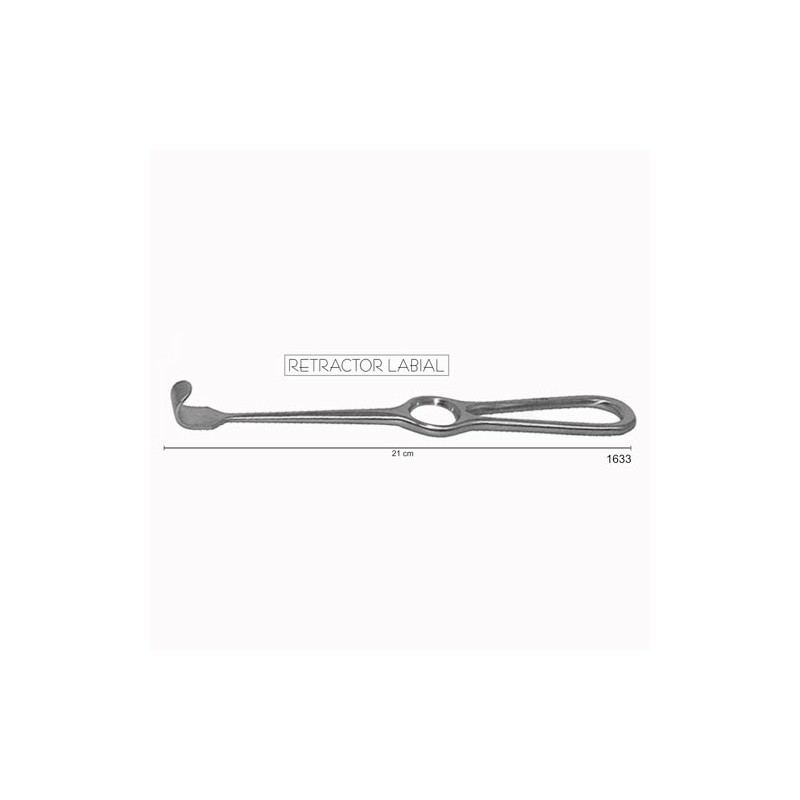 Retractor labial de 21cm