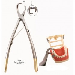 Alicate para retirar coronas izquierdo