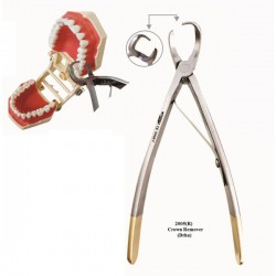 Alicate para quitar coronas derecha