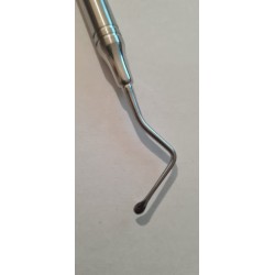 Cucharillas de legrado lucas dentadas 2.5 mm