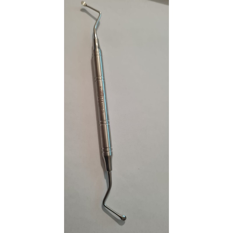 Cucharillas de legrado lucas dentadas 3 mm