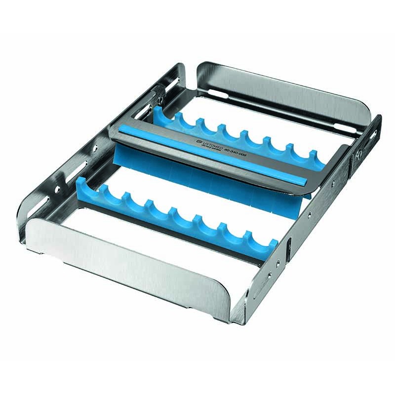 USTOMED Caja de esterilización y almacenamiento para 8 instrumentos
