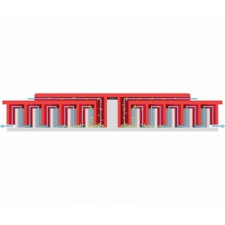 Ustomed Contenedor esterilización para instrumentos con filtro de seguridad