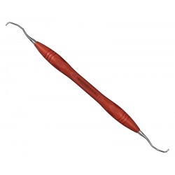Ustomed Cureta Gracey mod. 11/12 mango USTO-SOFT rojo