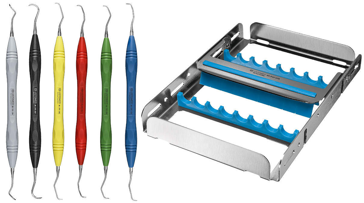 Ustomed juego de curetas ,...