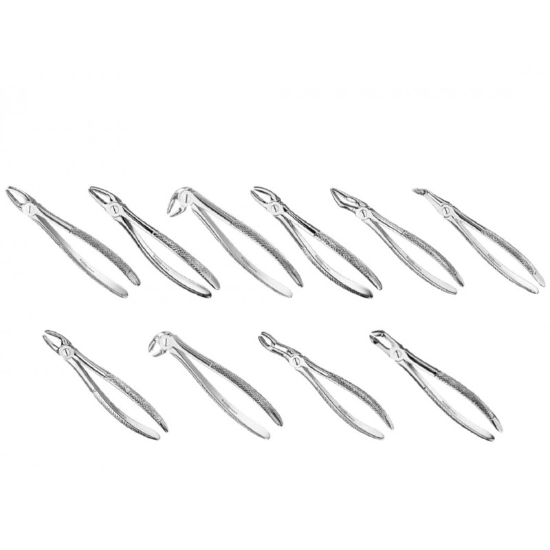 Ustomed Juego básico de 10 forces de extracción