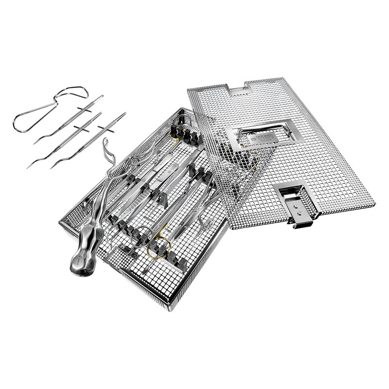 Ustomed NETWIG, Kit básico de implanto logia de 16 instrumentos