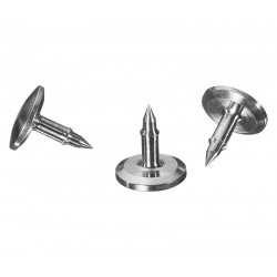 USTOMED Pack de 10 chinchetas titanio, 3mm