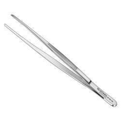 Ustomed Pinzas anatomica., 16 cm, ranura cruzada