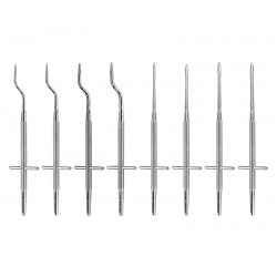 Ustomed NENTWIG, extensión de hueso, packs 8, 4 rectos y 4 bayoneta