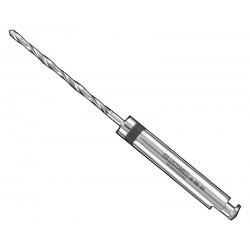 Ustomed Fresa piloto, Ø 0,8 mm, 14 mm con grabado láser de la marca de profundidad