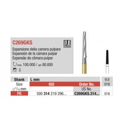 C269GKS- Fresa de endodoncia expansión de la cámara púlpar