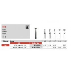G815-FG Fresa diamantada grano grueso rueda pequeña