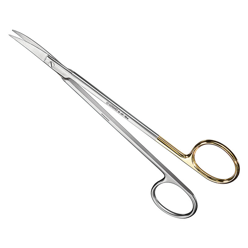 KELLY, tijeras para sutura y encías, 16 cm, cvd., SC USTOMED