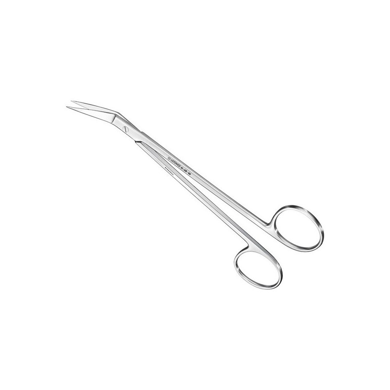 LOCKLIN, tijeras para sutura y encías, 16 cm, serr. USTOMED