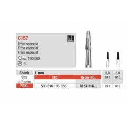 C157-FGXL Fresa quirúrgica extra larga  especial
