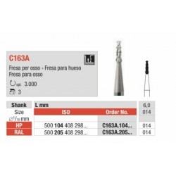 C163A-014-RAL Fresa quirúrgica larga