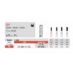 C21- RA Fresa cilindro carburo de tungsteno