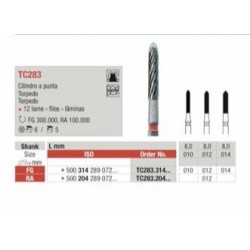 TC283-FG Fresa  con forma de  cilindro a punta en multilamina para acabado