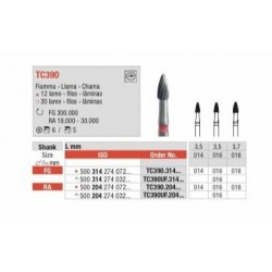 TC390UF-FG Fresa llama 30 laminas para acabado de composites