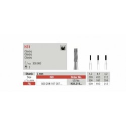 H31-FG Fresa carburo tungsteno forma cilindro