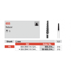 SG655-FG Fresa diamante para tallados rápidos