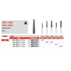 A837-FG Fresa diamante para tallados rápidos