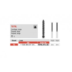 TSC879L-FG  Fresa diamante turbo en forma de torpedo largo